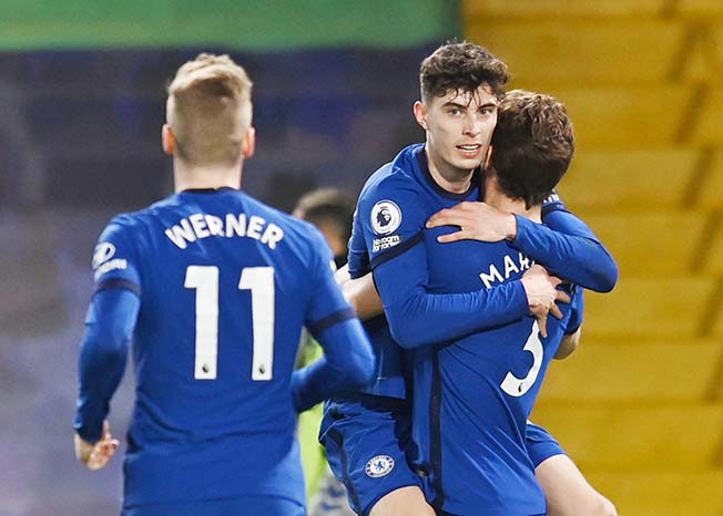 image Chelsea march on under Tuchel with 2-0 win over Everton