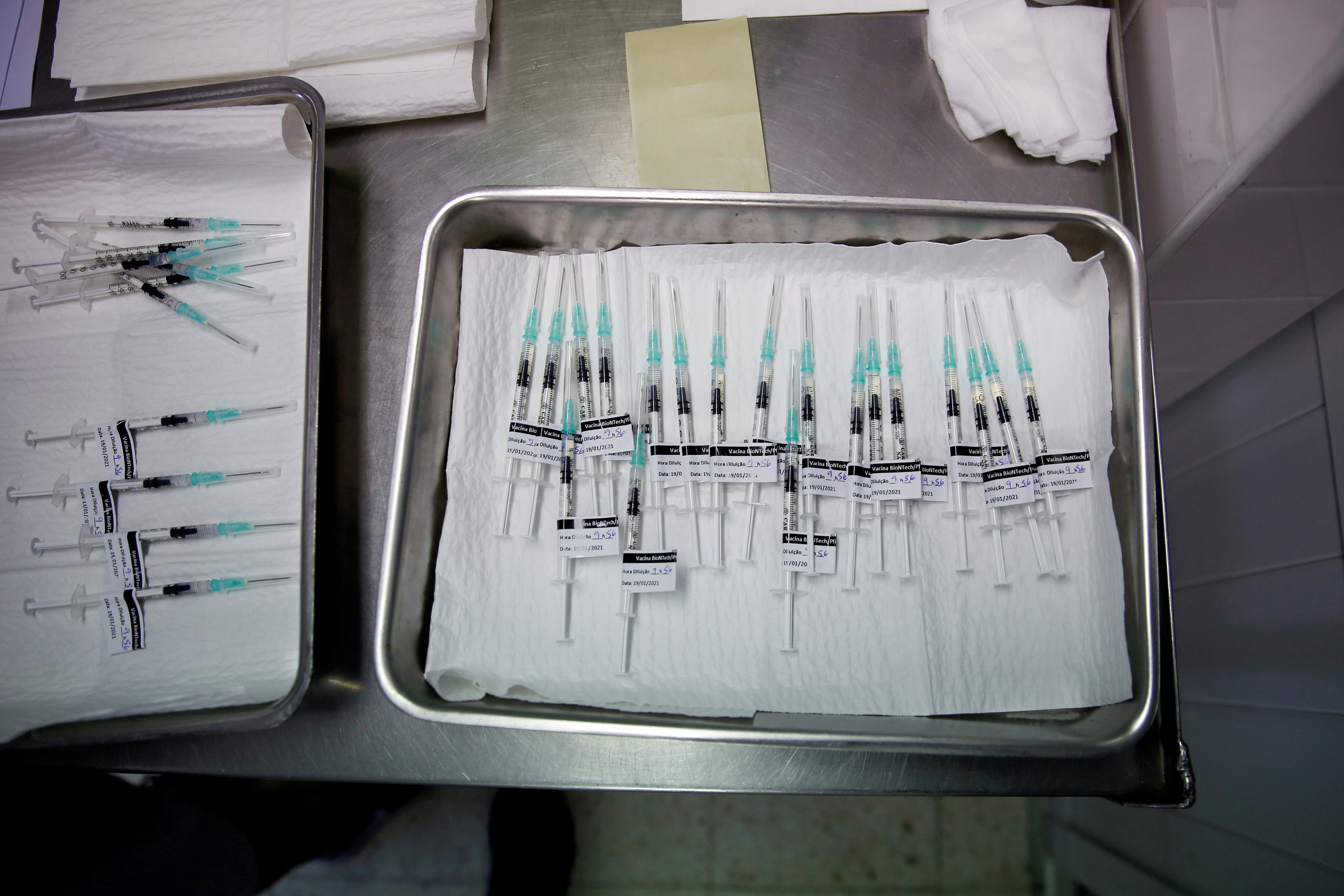 image Coronavirus: EU&#8217;s Breton says Pfizer can help offset AstraZeneca vaccine delays