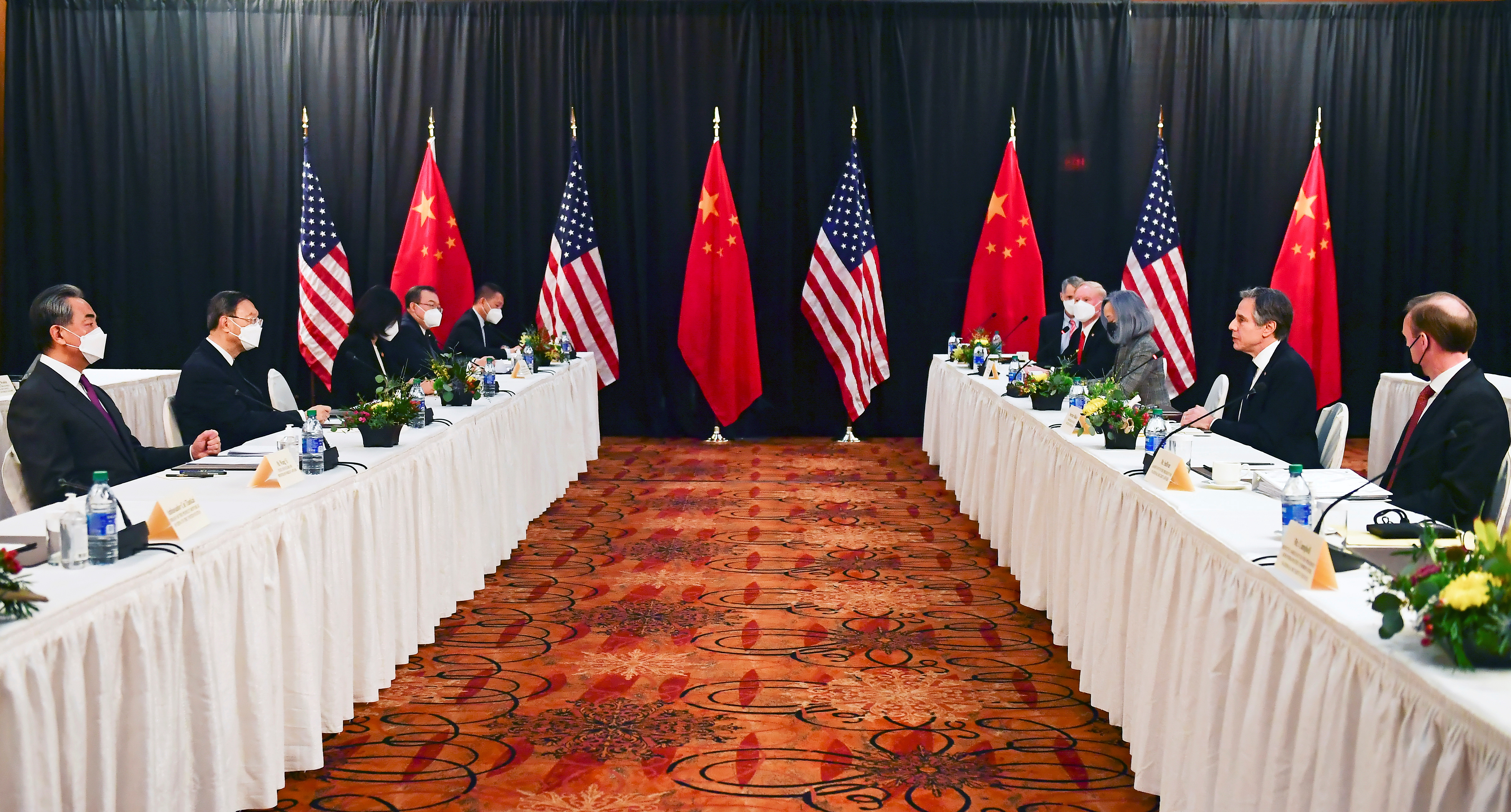 image Top US, Chinese diplomats clash at start of first talks of Biden presidency