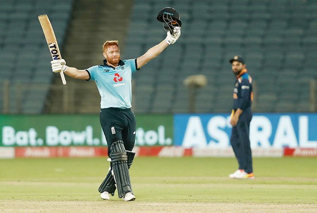 image Bairstow, Stokes blast England to series-levelling win over India