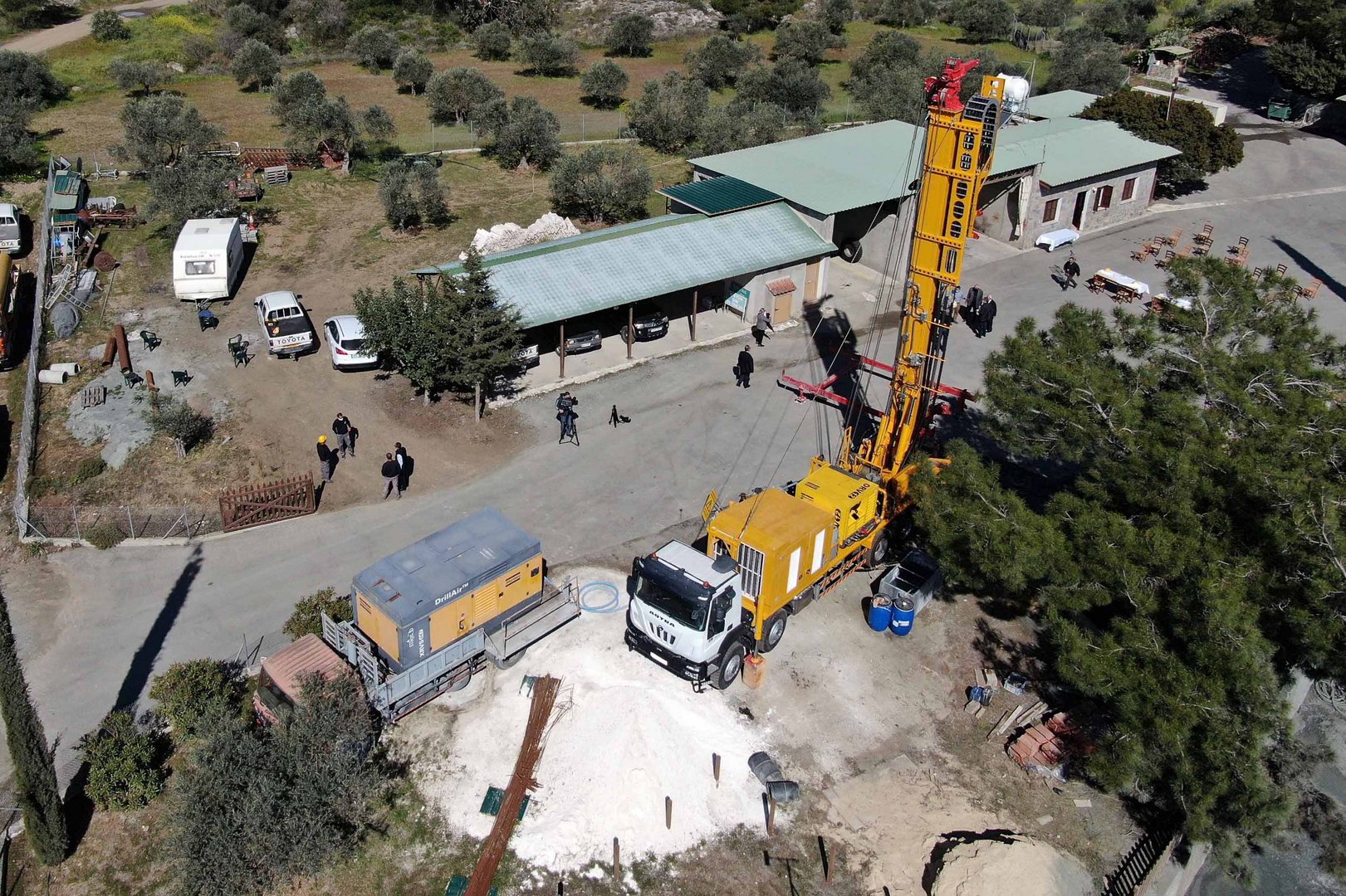 image New high-tech drill finds water in Stavrovouni