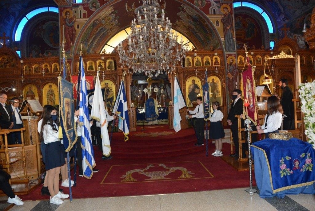 image Muted March 25th celebrations, Greek ambassador pays tribute to Cypriot Hellenism
