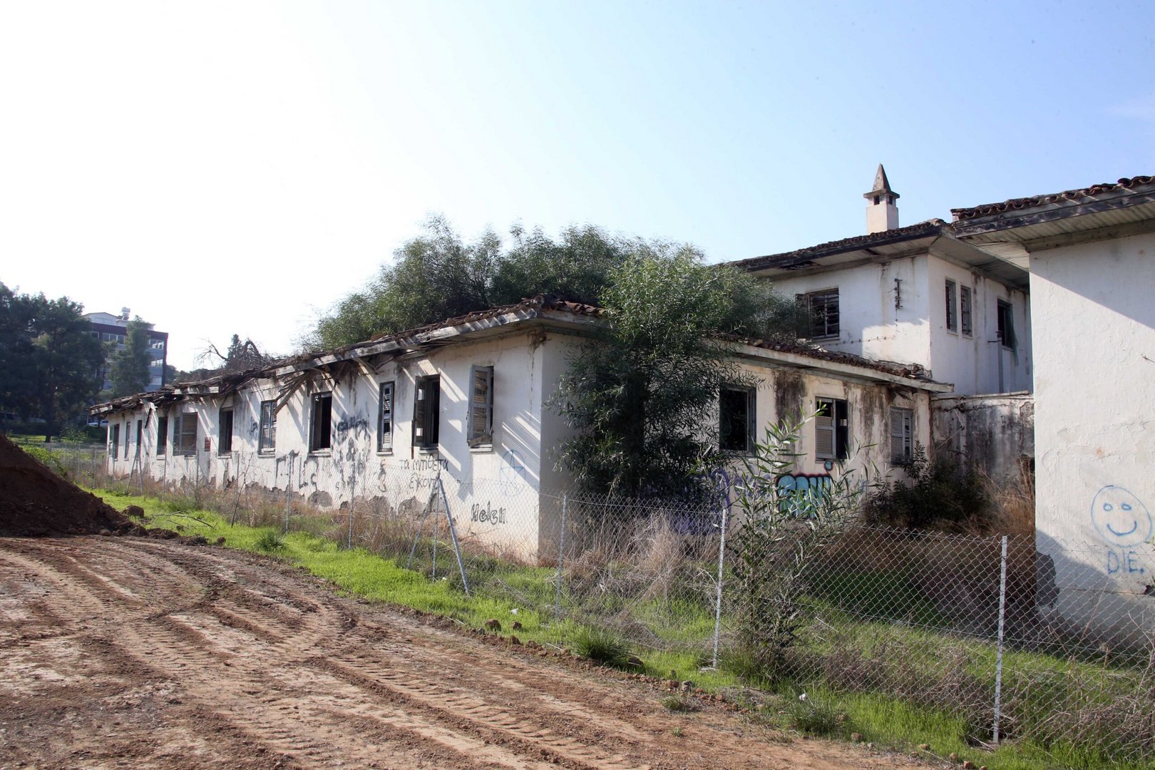 no firm plans exist as to what to do with the crumbling building