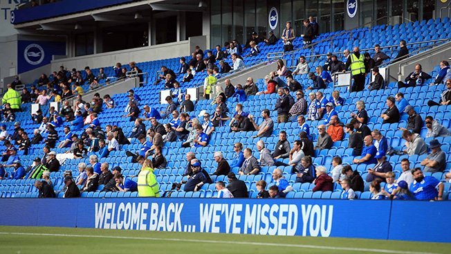 image Premier League hopes fans can return by end of season