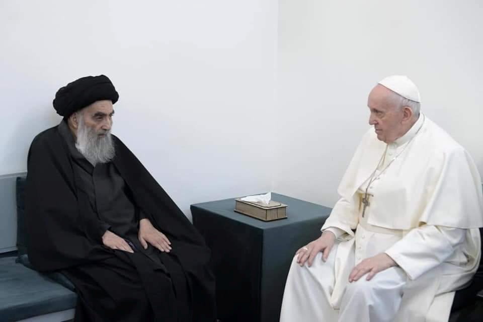 image Pope, on Iraq visit, decries violence in the name of God as &#8216;greatest blasphemy&#8217;