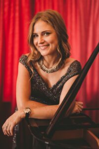 tatiana stupak at a piano, dec. 2018