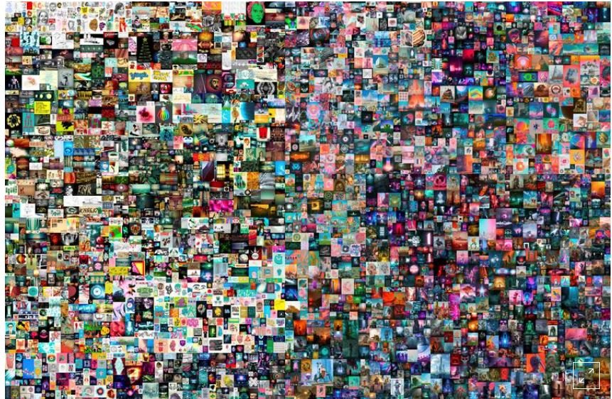 image Blockchain art sells for $6.6 million