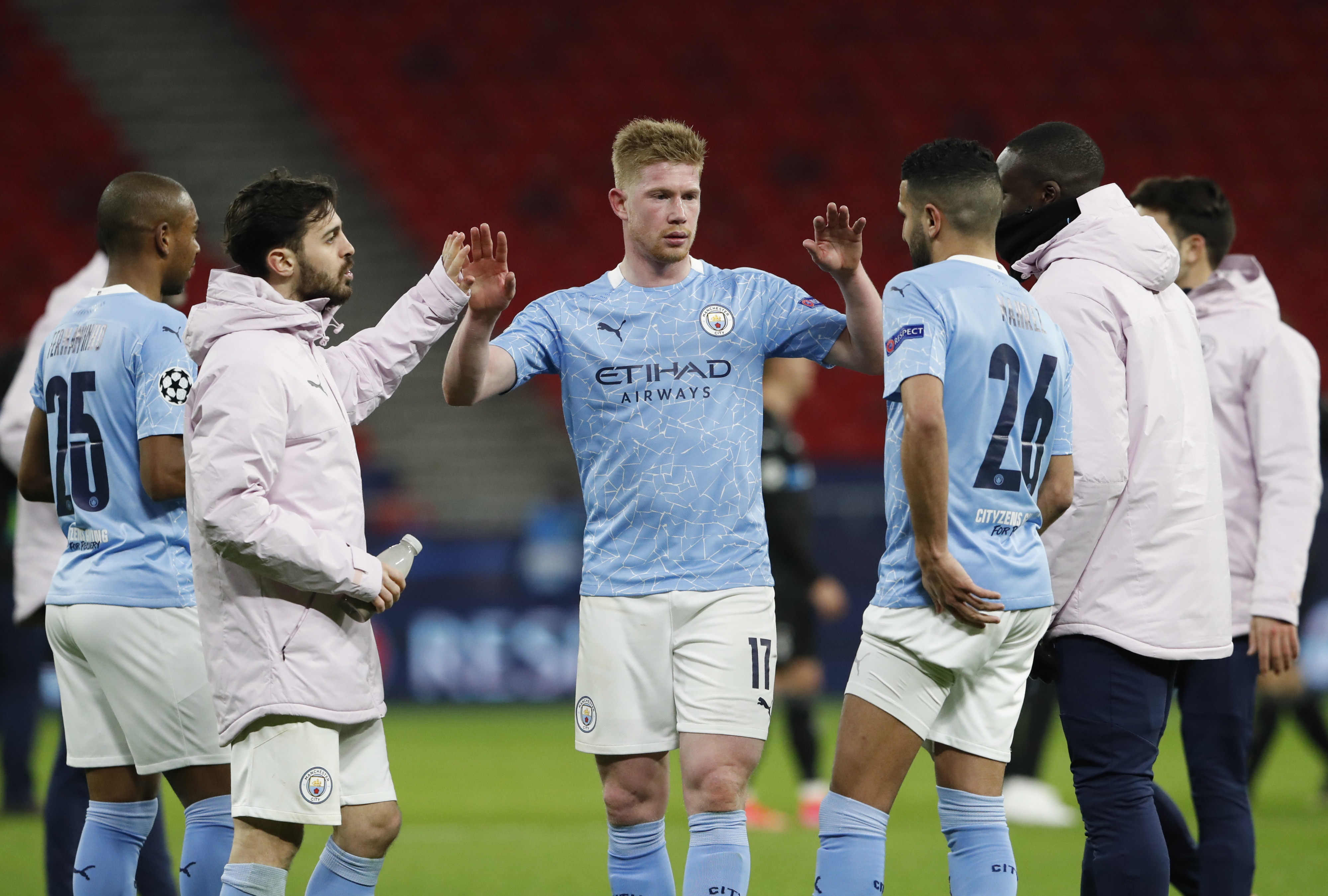 image Man City stroll past Moenchengladbach into Champions League quarters