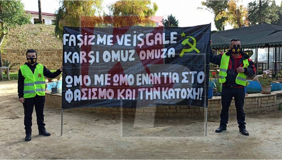 image Turkish Cypriots hold demo for freedom of speech, solution
