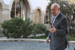 feature evie former president george vassiliou, political equality 'means political equality. there is no room for tricks'