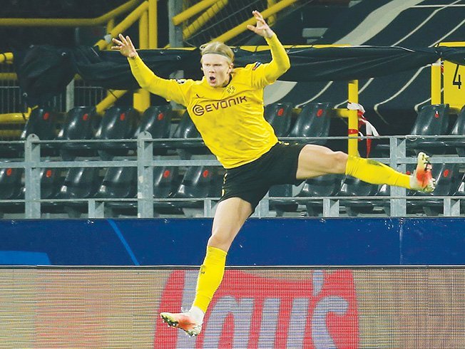 image Aguero&#8217;s City exit kick-starts Manchester race to sign Haaland