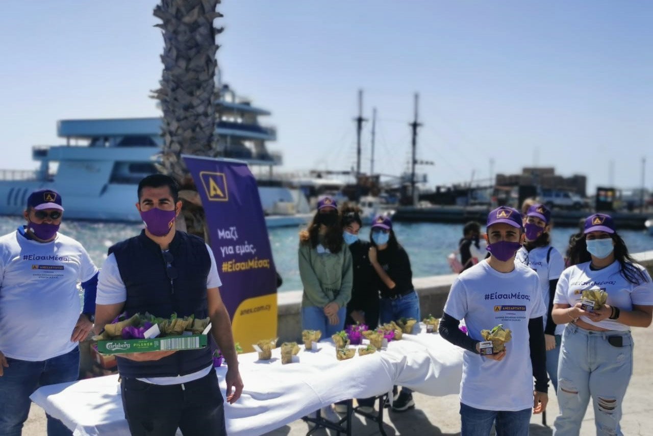image United Cyprus Hunters launch election campaign by handing out basil plants