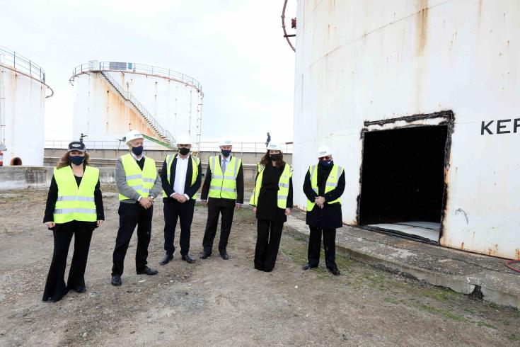 image Petrolina begins second stage of dismantling fuel facilities in Larnaca