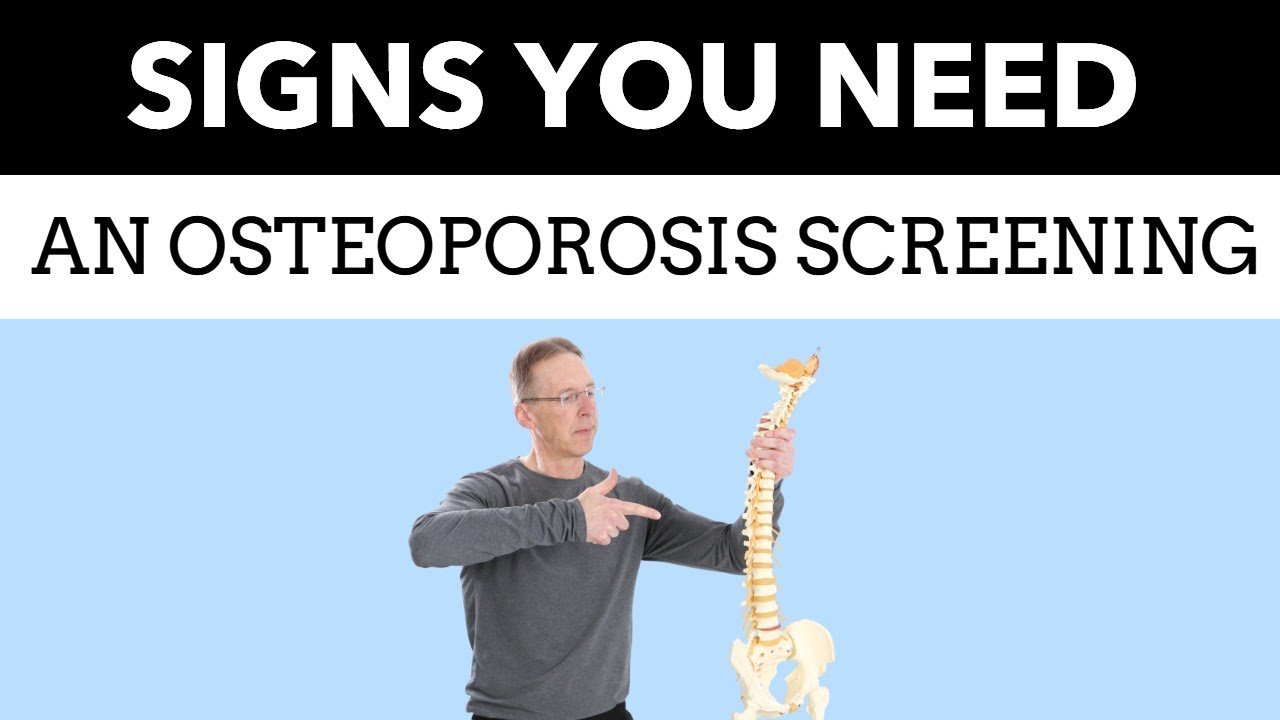 image Osteoporosis signs to look out for, to prompt bone care