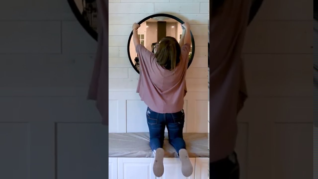 image Household hacks: how to hang a mirror perfectly, every time