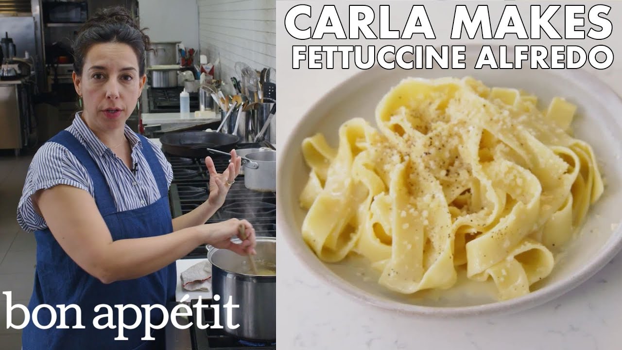 image Classic Fettuccine Alfredo: silky, starchy, buttery (and no cream)
