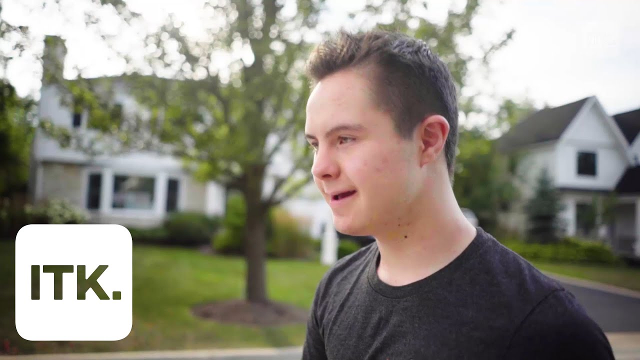 image The inspiring teen artist living with Down Syndrome