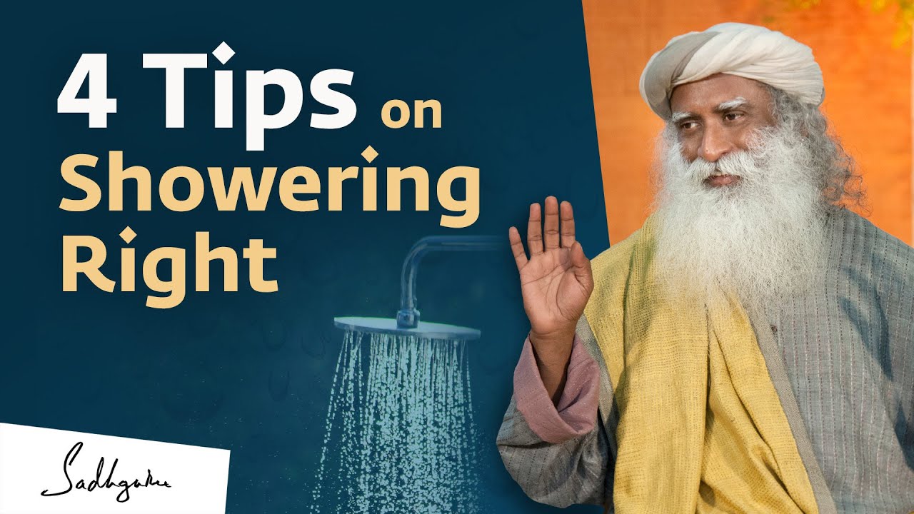 image Yogic practices can add a spiritual dimension to showering &#8211; Sadhguru (Cyprus)