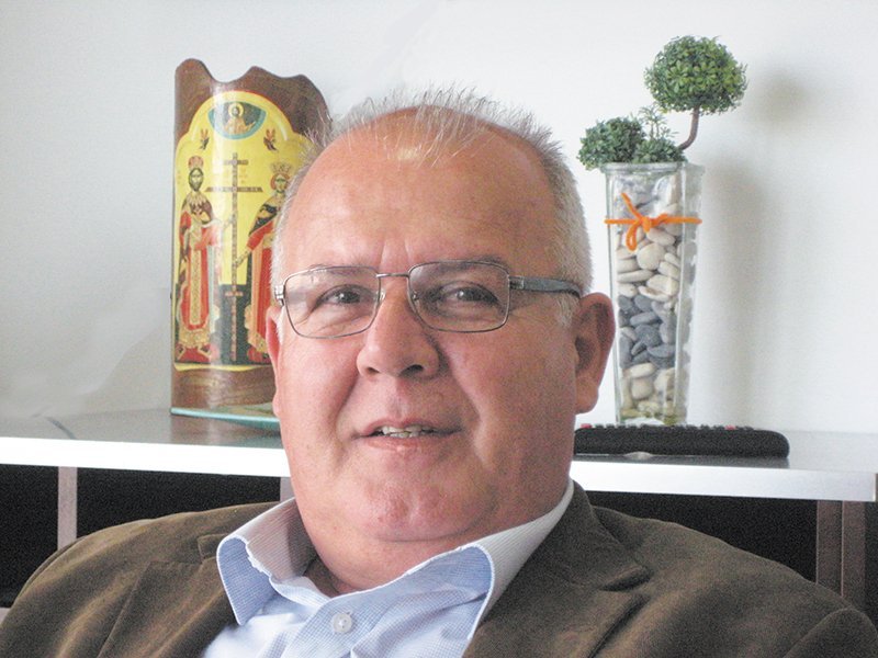 image Pyla community leader on his unusual village