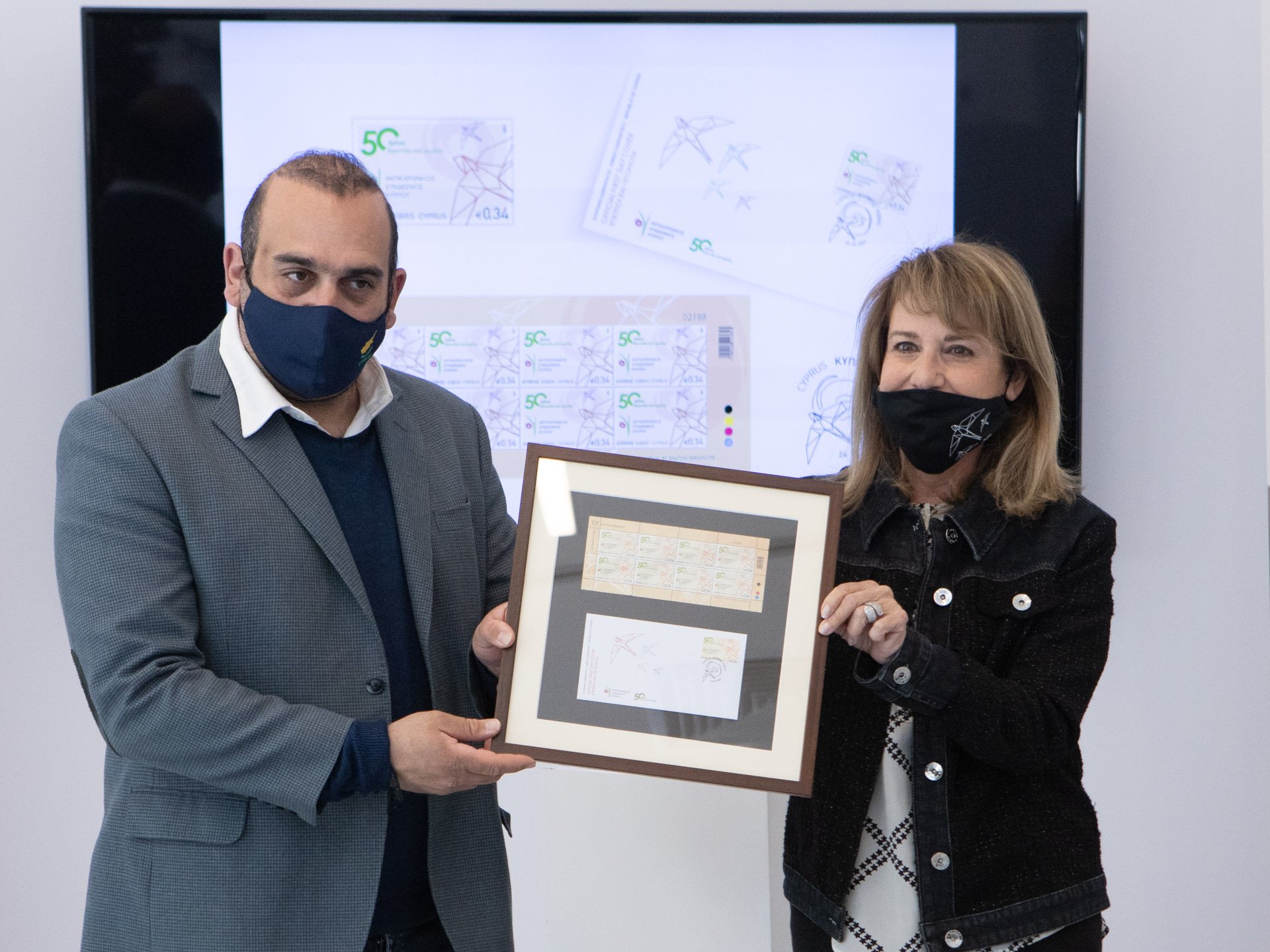 image Special stamp to mark 50 years of the Anti-Cancer Society