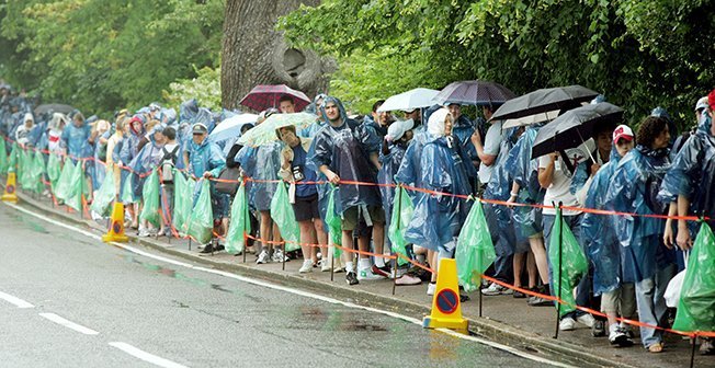 image Wimbledon to go ahead without famous queue