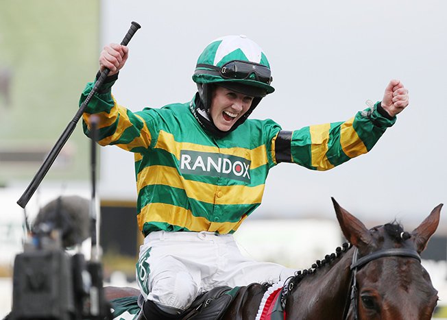 image Blackmore makes history as first woman to win Grand National
