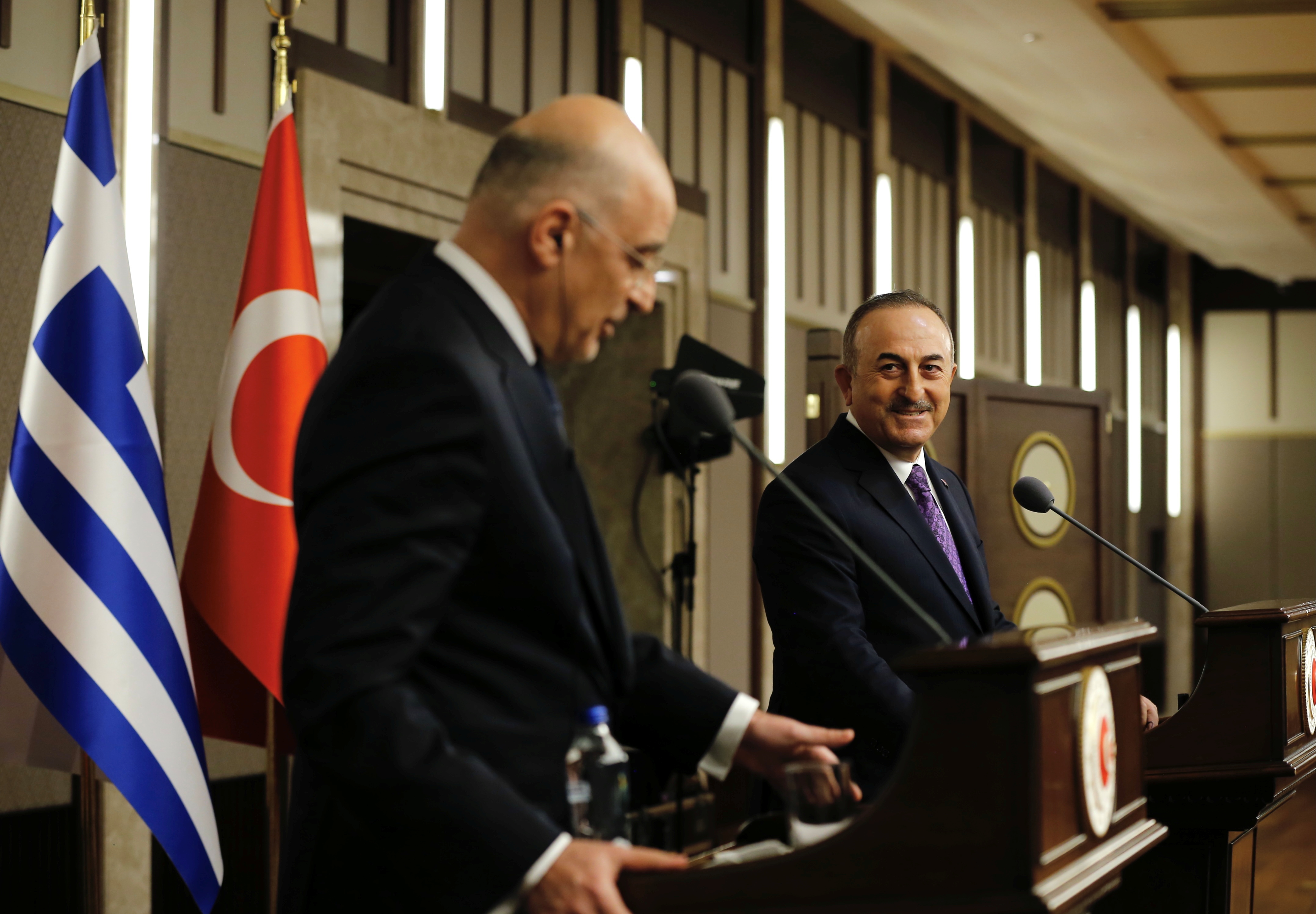 image Greece says wants positive agenda with Turkey after ministers&#8217; spat