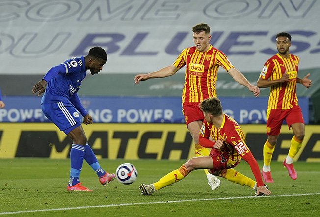image Iheanacho extends scoring run as Leicester beat West Brom