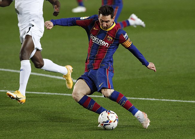 image La Liga title race enters business end with Barca favourites