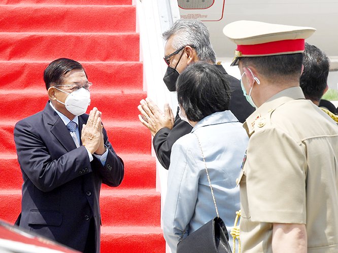 image SE Asian nations say consensus reached on ending Myanmar crisis