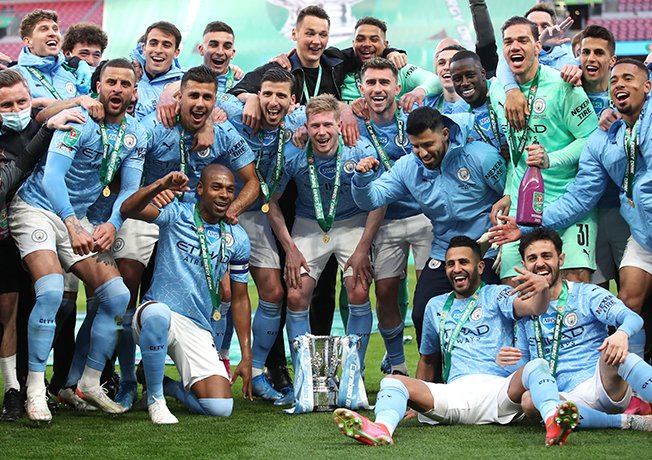 image City beat Spurs to win fourth straight League Cup