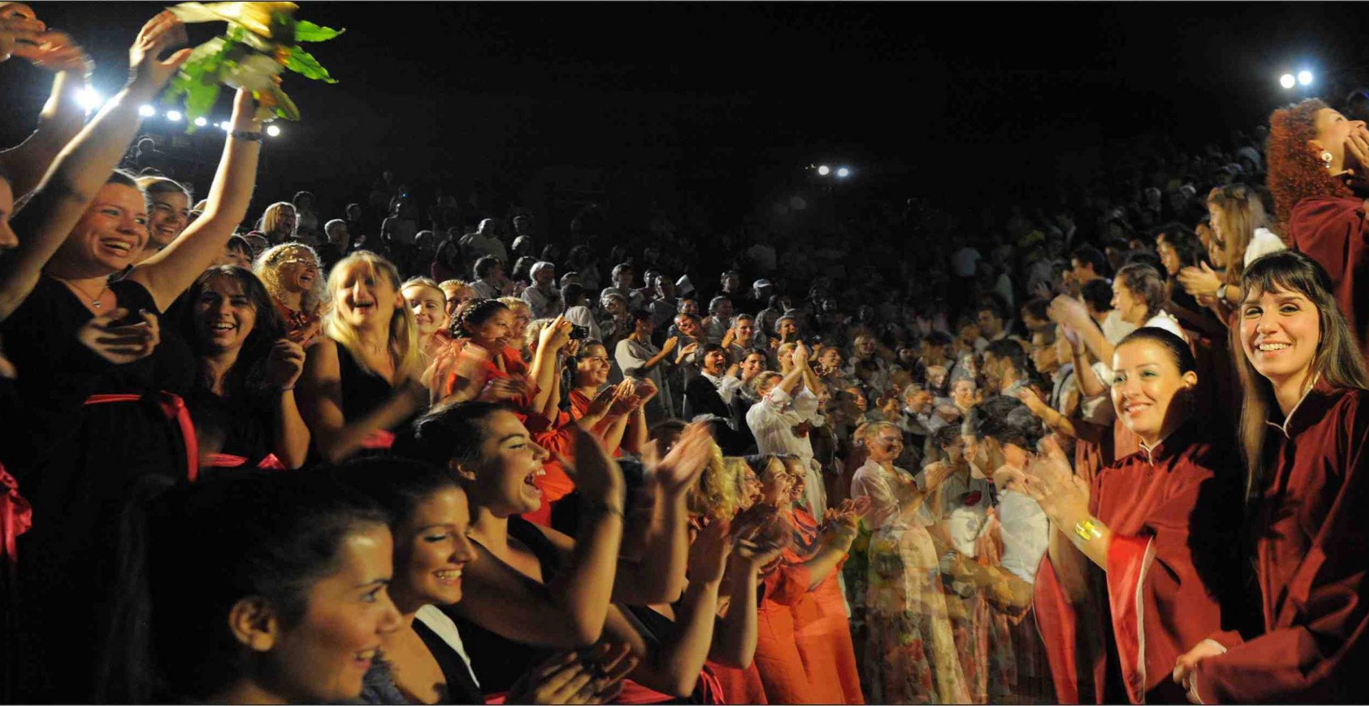 image Choirs from six countries perform popular Cypriot song