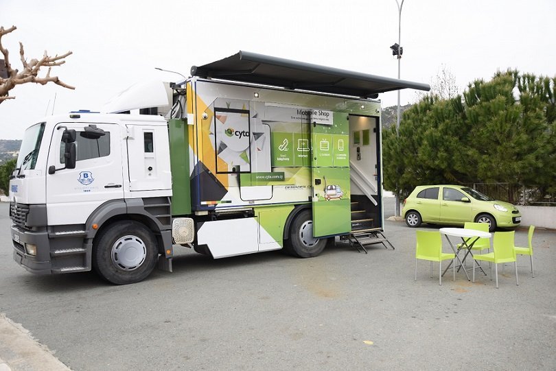 image Cyta Mobile Shop brings service closer to rural areas