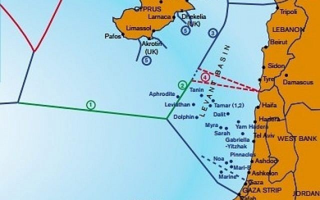 image Cyprus, Lebanon, Syria cannot agree on maritime borders