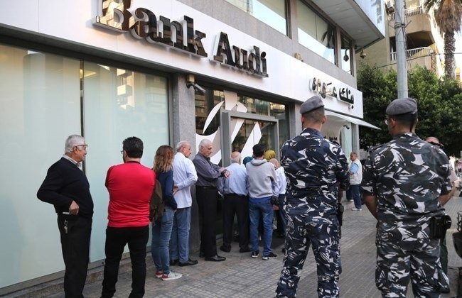image Lebanon isolated as major international banks cut ties