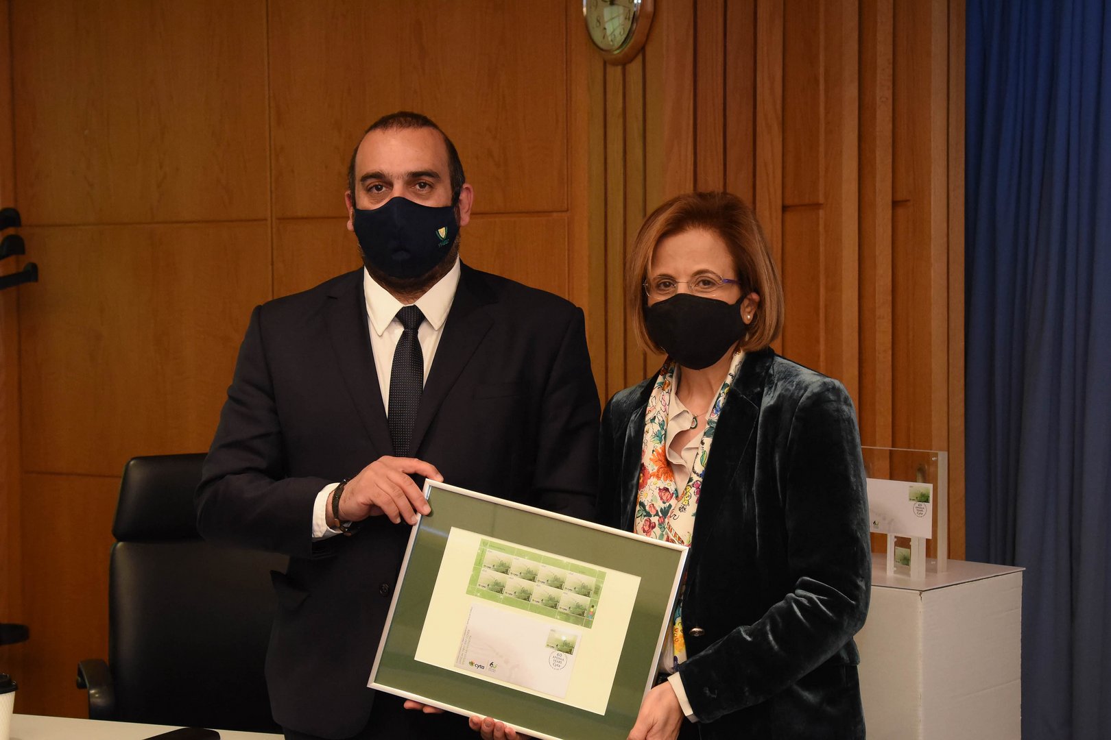 image Special stamp to mark 60 years of Cyta