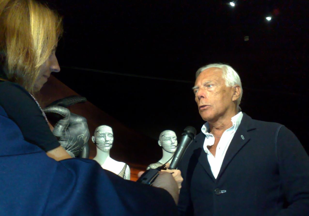 image Giorgio Armani considers first ever business partner