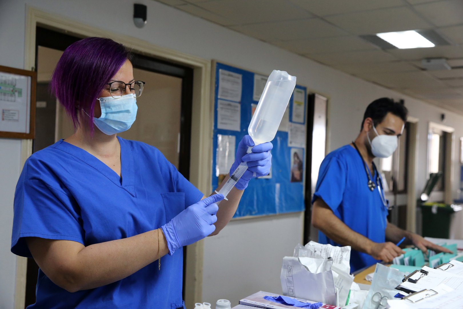 image Coronavirus: Patients getting younger, more serious in Larnaca Covid ward (pics)