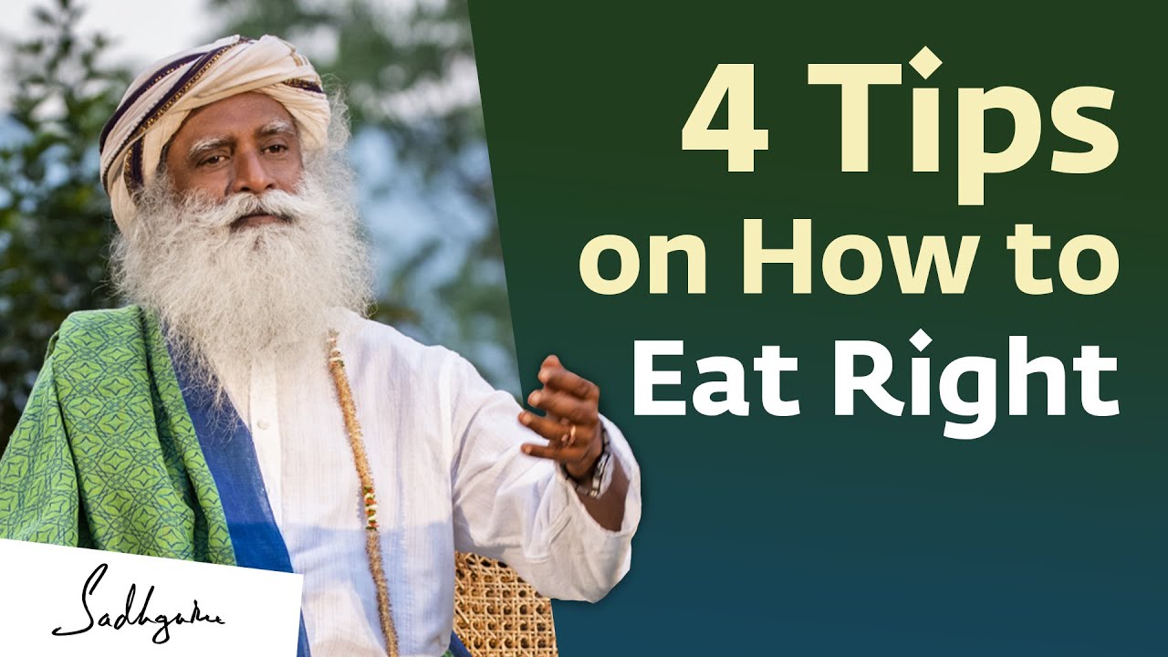 image Four yogic approaches to optimal nutrition &#8211; Sadhguru (Cyprus)