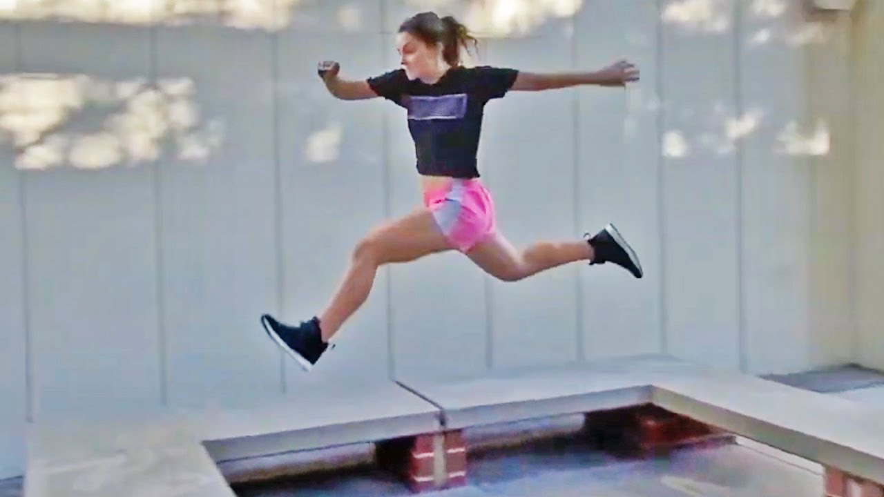 image Vaults of nature: the freerunning feats of Sydney Olson