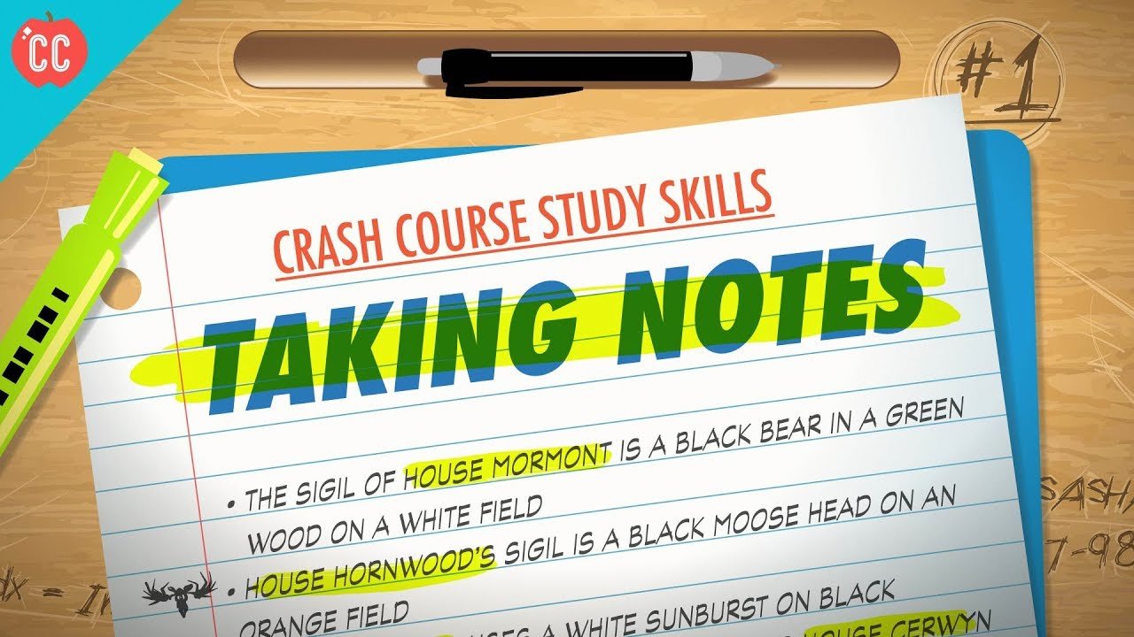 image Study skills for kids: how to take effective notes