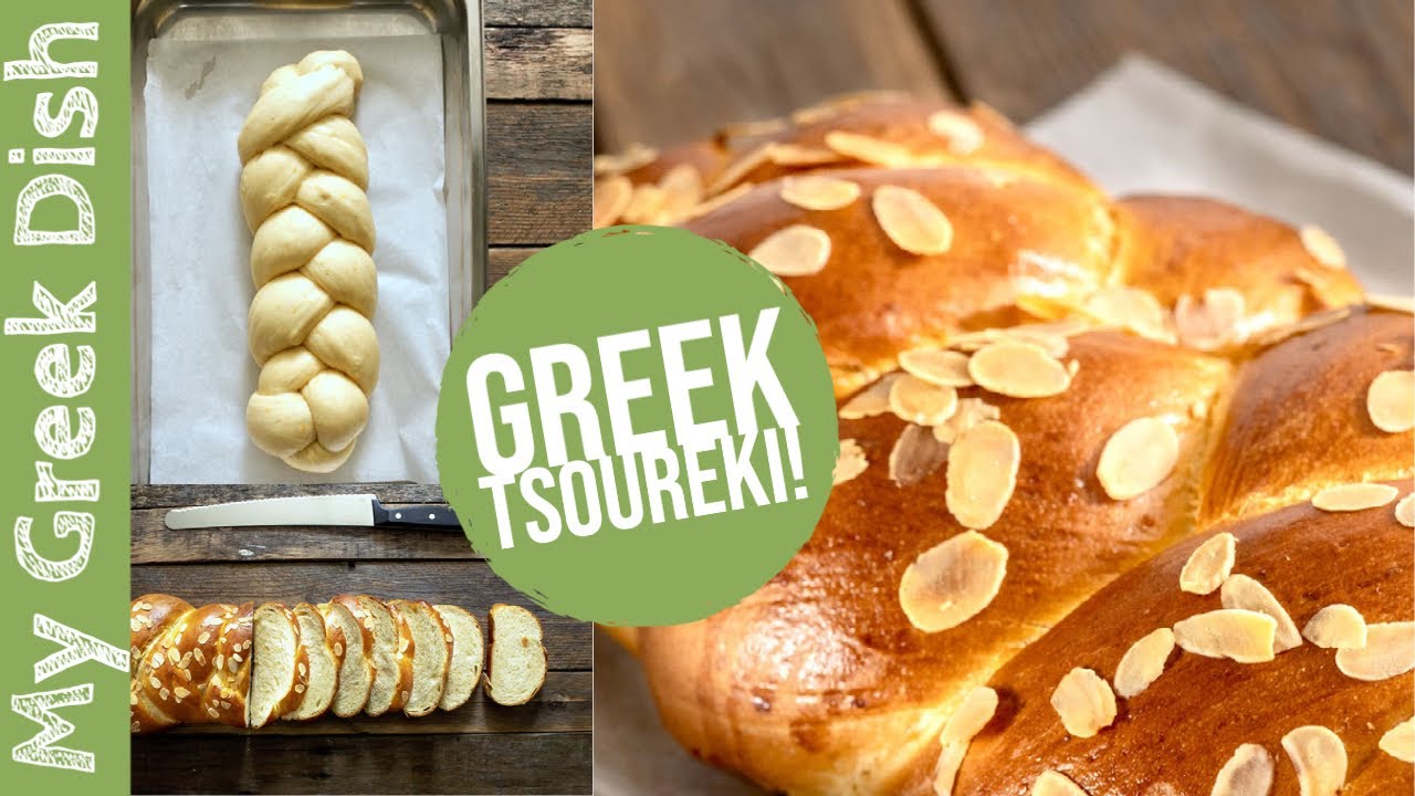 image Tsoureki: how to make braided Greek Easter bread