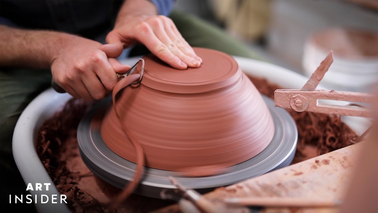 image Sustainable ceramics: how a potter recycles clay