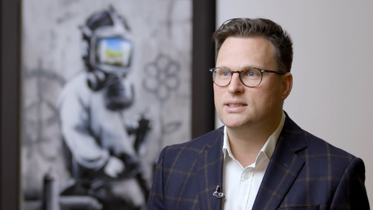 image A play of paradoxes: street artist Banksy&#8217;s ‘Gas Mask Boy’