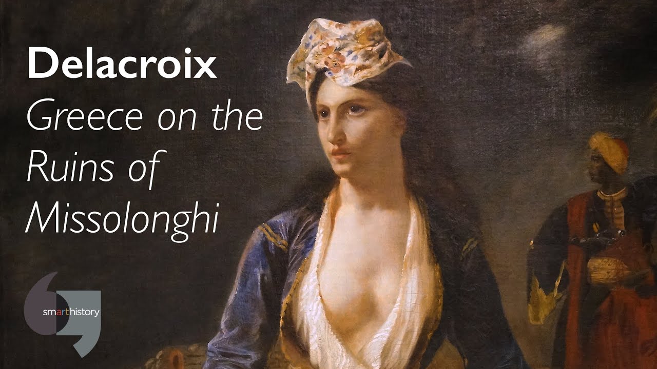 image The cost of war: Delacroix&#8217;s &#8216;Greece on the ruins of Missolonghi&#8217;