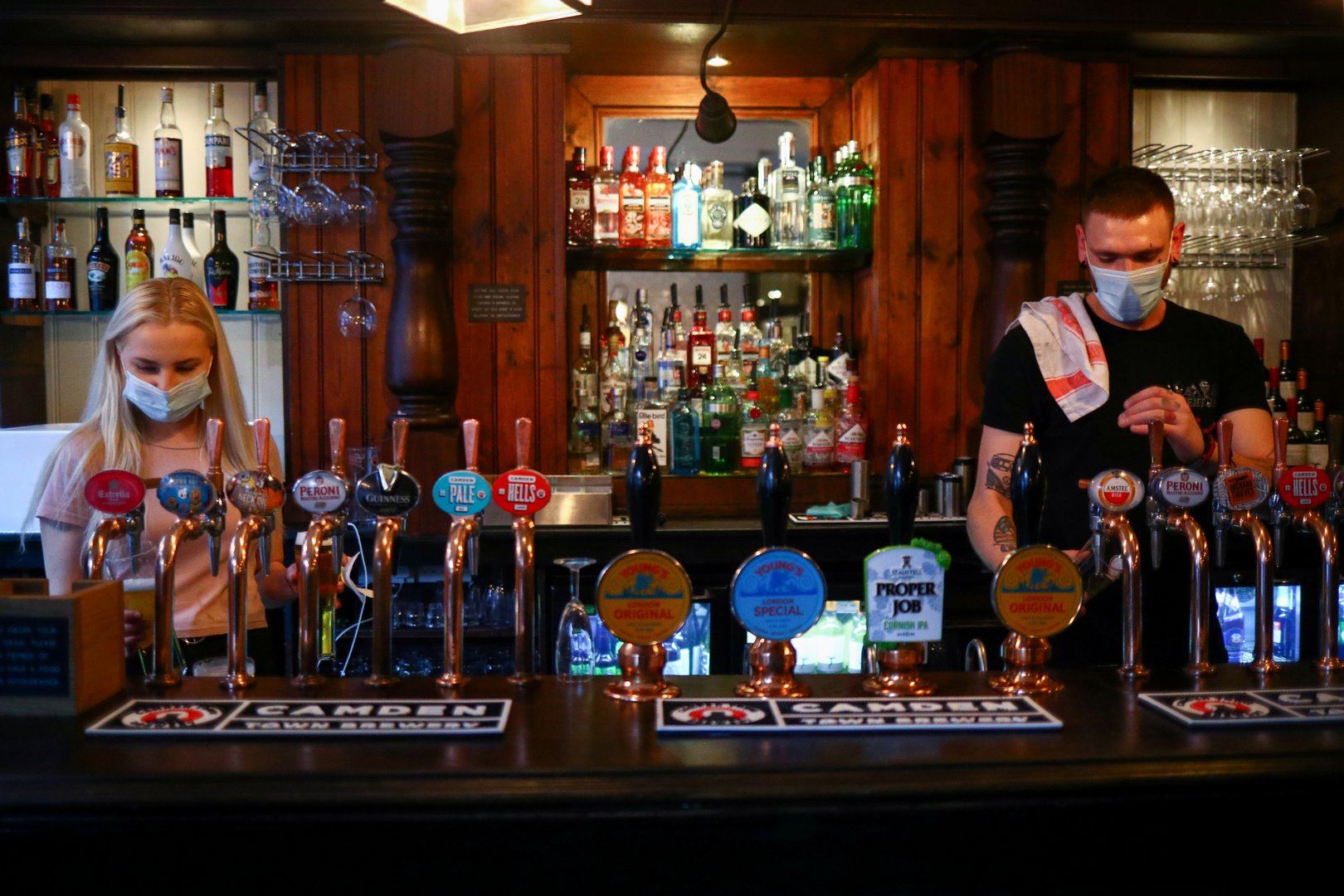 image No vaccine certificates needed to visit UK pubs and restaurants for now
