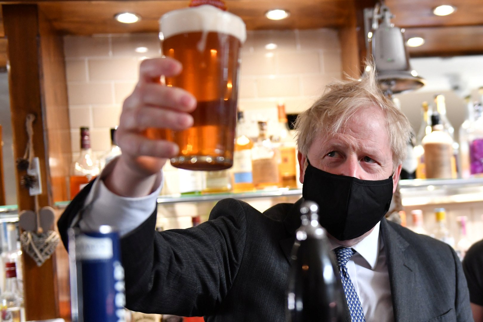 image Free at last to hug and party: UK reopens for business