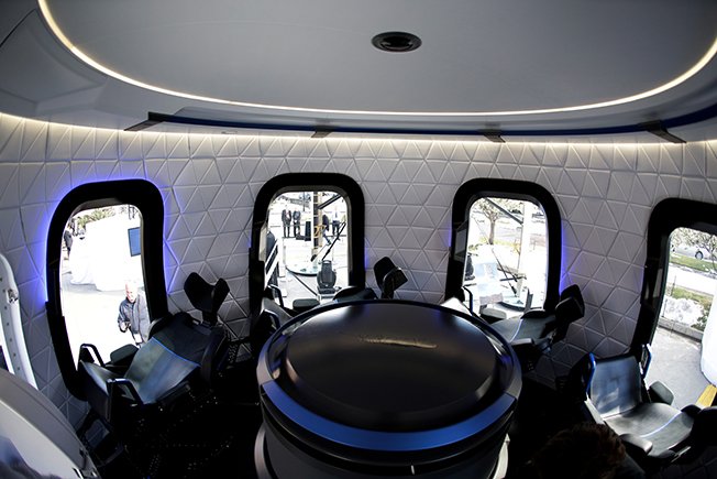 image Blue Origin opens up bidding for first &#8216;spectacular&#8217; space tourism trip in July