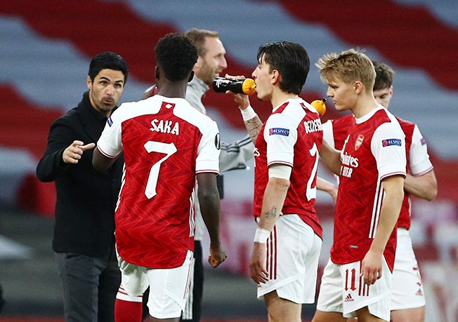 image Arteta says some players did not give their all this season