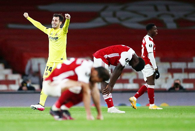 image Arsenal Europa League exit embarrassing, says Keown